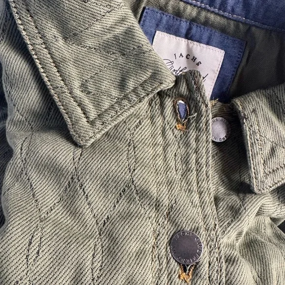 Jachs Girlfriend Ladies’ Olive Large Quilted Chore Jacket - Picture 11 of 16